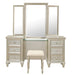 Celandine Vanity Dresser with Mirror in Silver 1928-15* image
