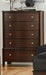 Homelegance Cotterill 5 Drawer Chest in Cherry 1730-9 image