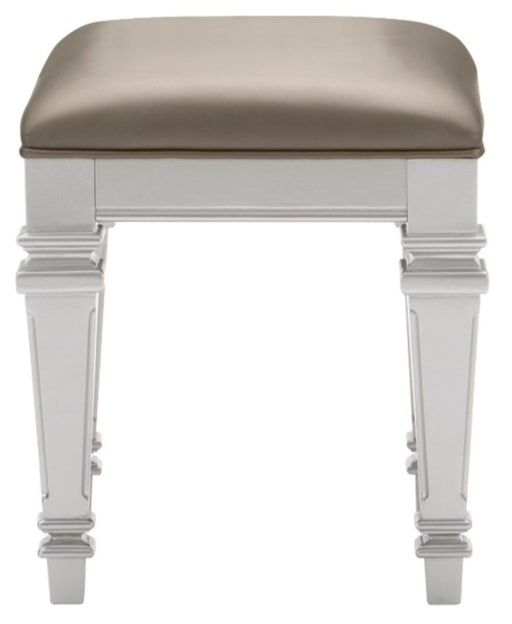 Homelegance Avondale Vanity Stool in Silver 1646-14 image