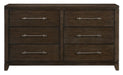 Homelegance Griggs Dresser in Dark Brown 1669-5 image