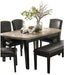 Homelegance Cristo Dining Table in Dark Espresso 5070-64 image