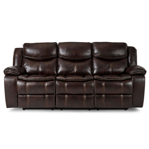 Homelegance Furniture Bastrop Double Reclining Sofa in Brown 8230BRW-3 image