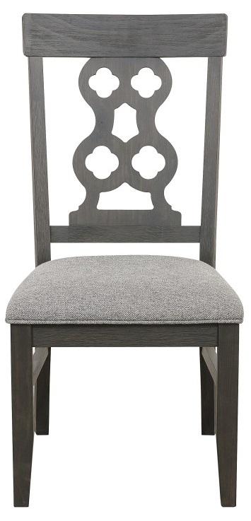 Homelegance Arasina Side Chair in Dark Pewter (Set of 2) image