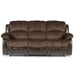 Homelegance Furniture Granley Double Reclining Sofa in Chocolate 9700FCP-3 image