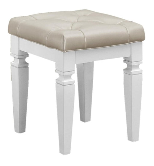 Homelegance Allura Vanity Stool in White 1916W-14 image