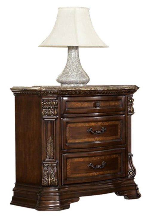 Homelegance Antoinetta Nightstand in Warm Cherry 1919-4 image