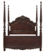 Homelegance Deryn Park King Poster Bed in Cherry 2243K-1EK* image