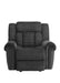 Homelegance Furniture Nutmeg Glider Reclining Chair in Charcoal Gray 9901CC-1 image